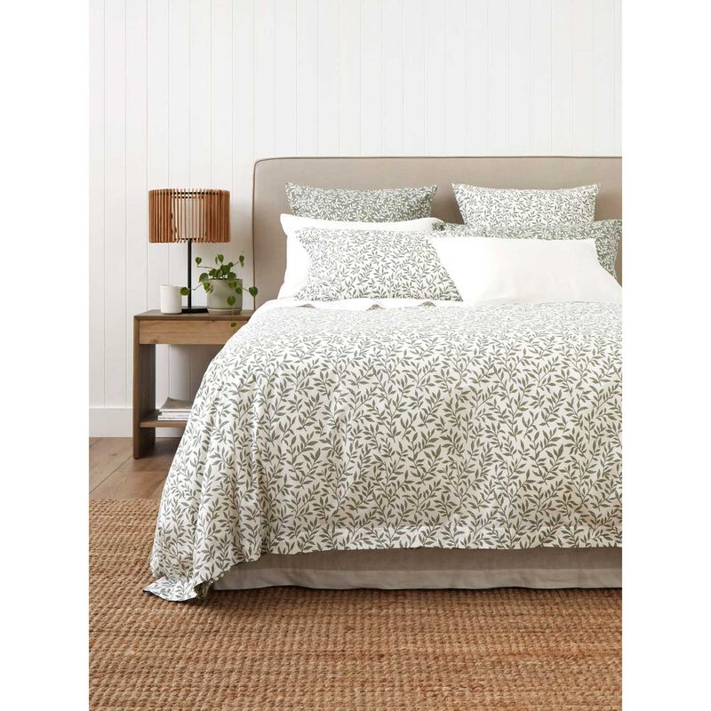 Wallace Cotton Garden Path Oxford Pillowcase Set image number 1